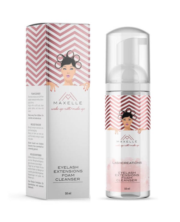 Maxelle foam cleanser voor wimperextensions 50 ml