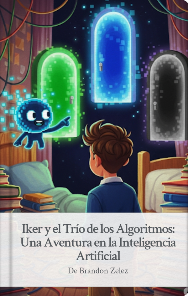 Iker y el Trío de los Algoritmos: Una Aventura en la Inteligencia Artificial De Brandon Zelez (Spanish Edition)