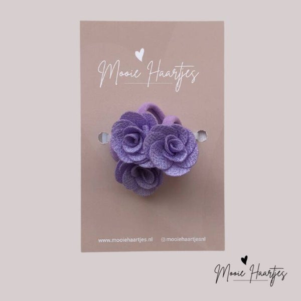 Elastiekjes klein | Roos lila