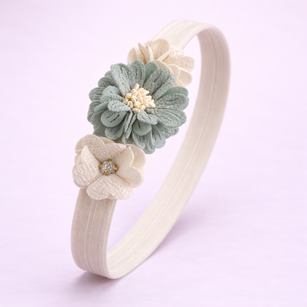 Haarband | Sarah | Mint & beige