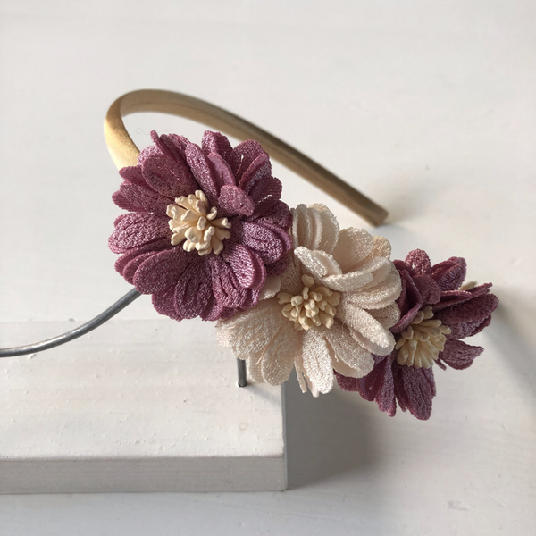 Haarband | Celine | Diep paars