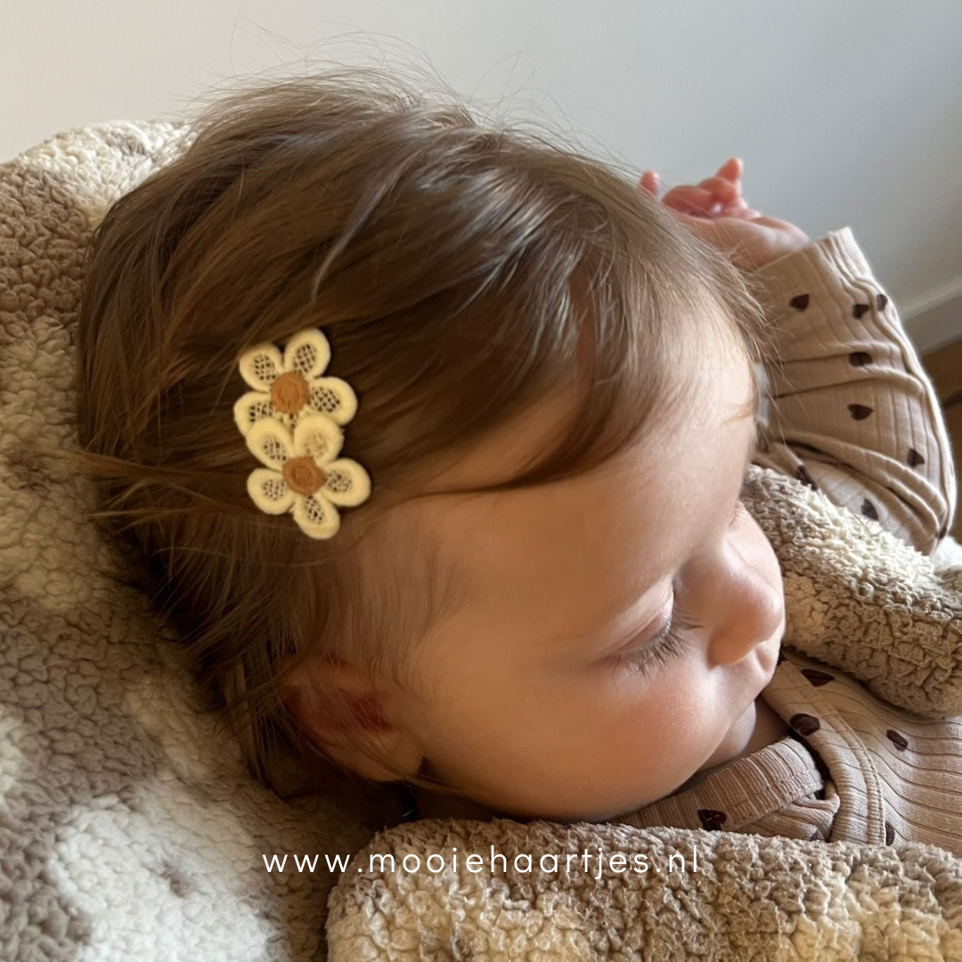 Antislip haarspeldjes madelief setje Milou