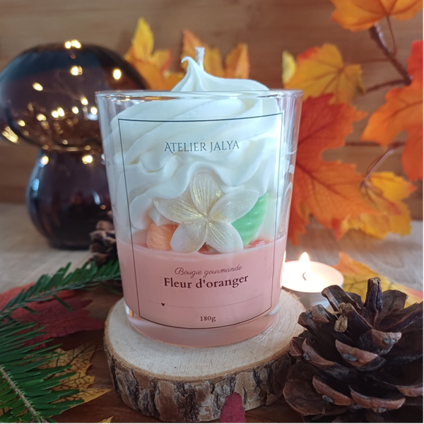 Bougie gourmande | Fleur d'oranger