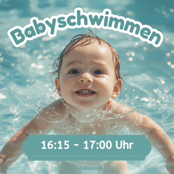 Babyschwimmen ab 3 Monate bis 12 Monate