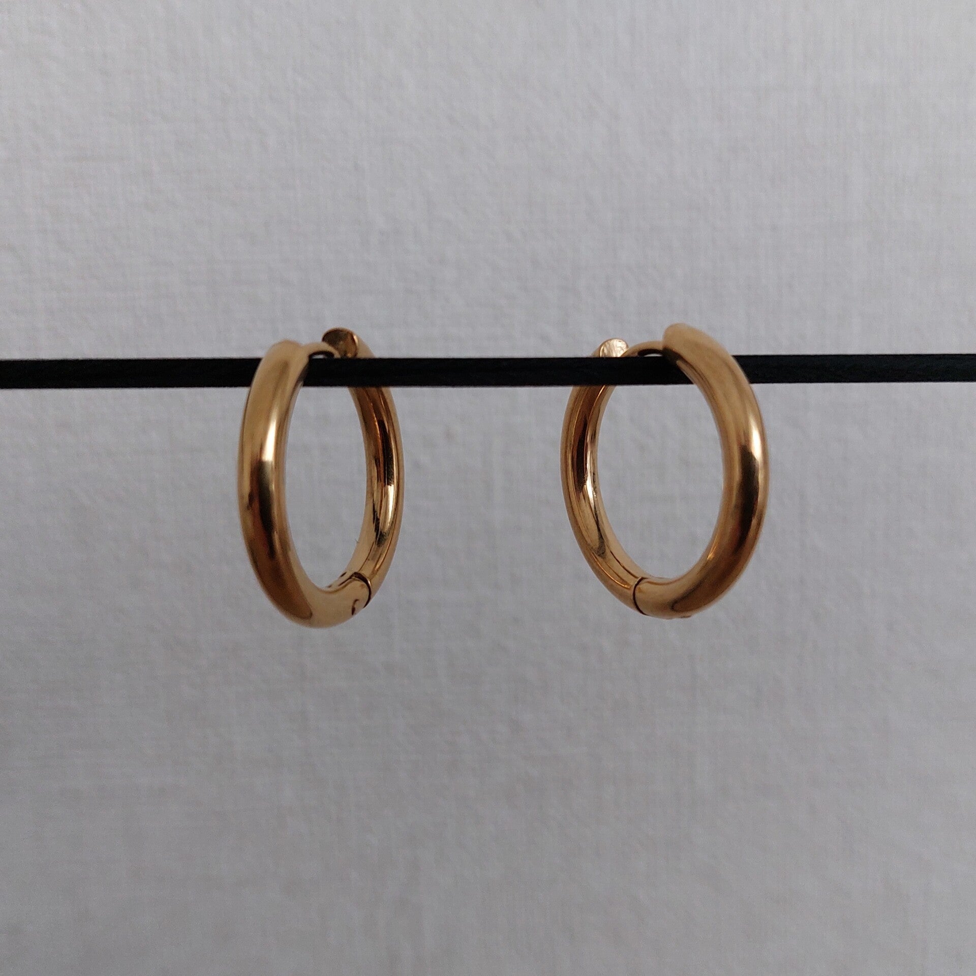 Oorbellen - Gouden ringen (2cm)