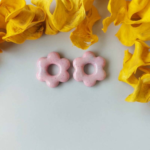 Bloemen - Lichtroos met glitter