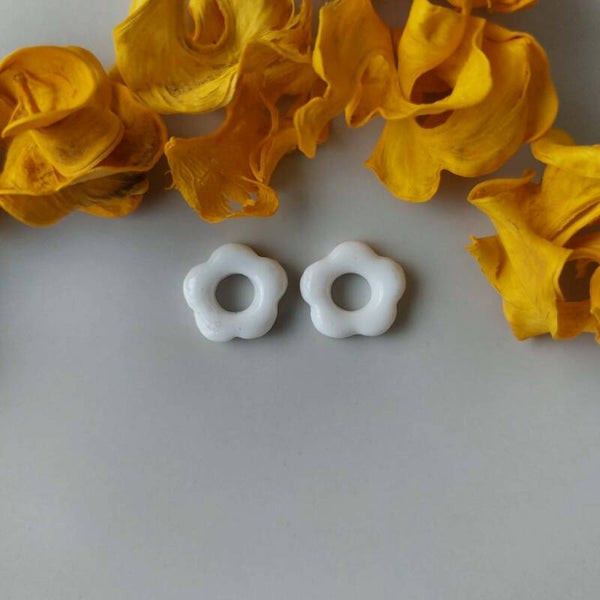 Minibloemen - Wit