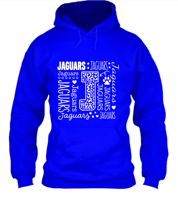 Jaguars Wordle (Hoodie)  YOUTH SIZES