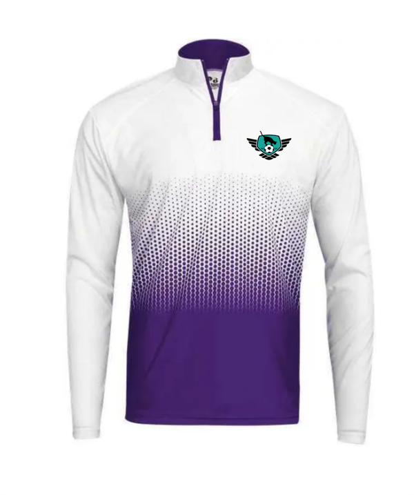 Cat Crow FC Quarter Zip Jersey