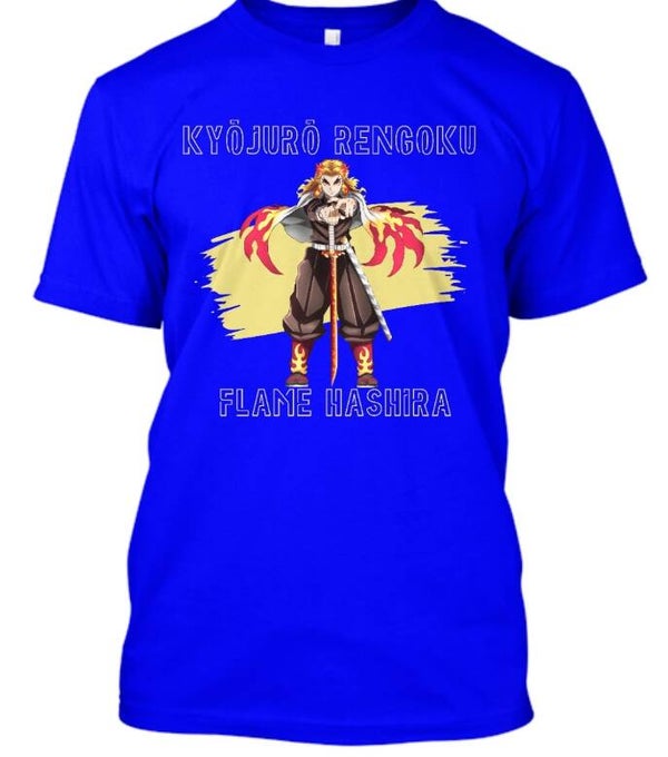Demon Slayer Hashira Rengoku graphic T-shirt