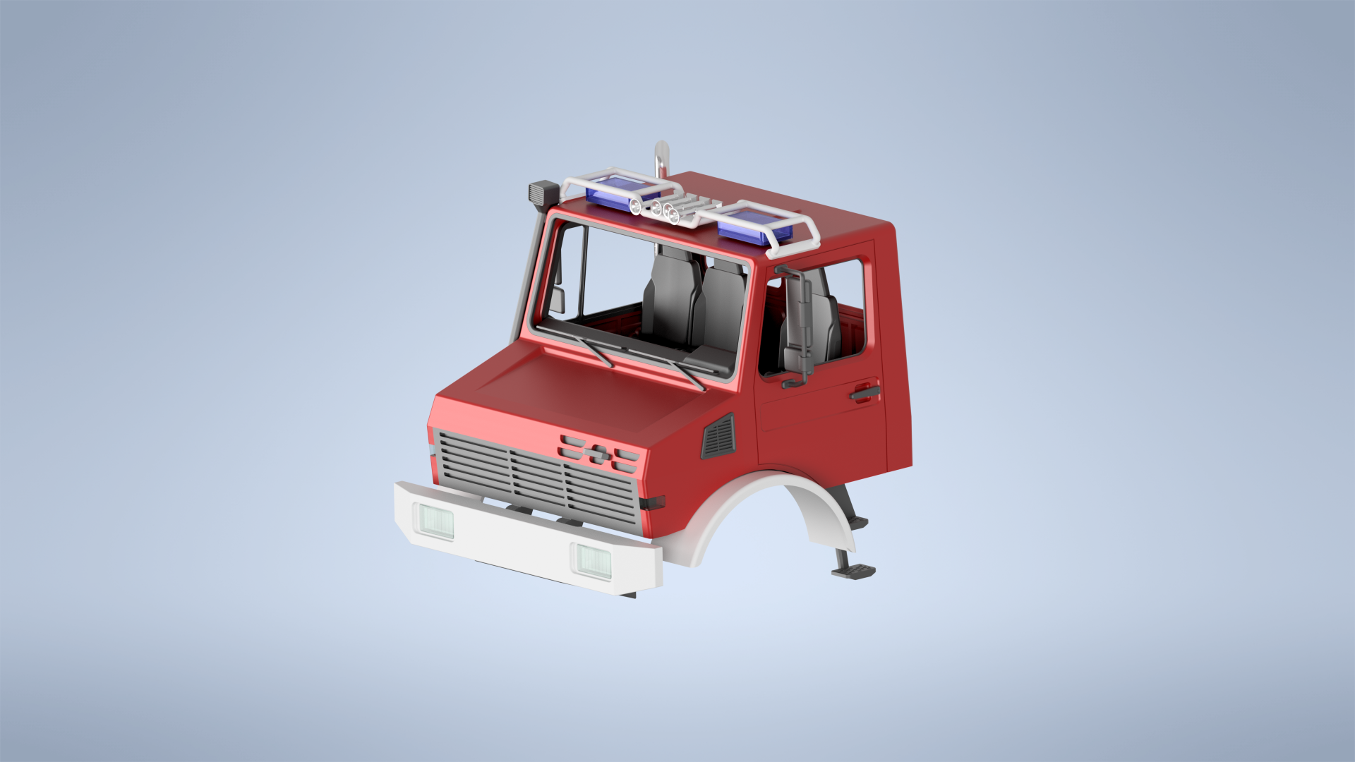 Fahrerhaus Fahrerkabine LKW Truck Cabine 1/14