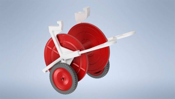 Schlauch Haspel 1/14 für Feuerwehr Aufbau