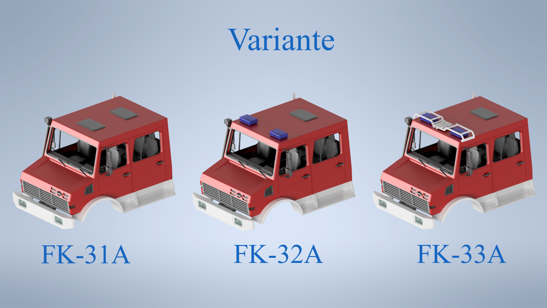 Fahrerhaus Doppelkabine FK-3 LKW Truck Cabine 1/14