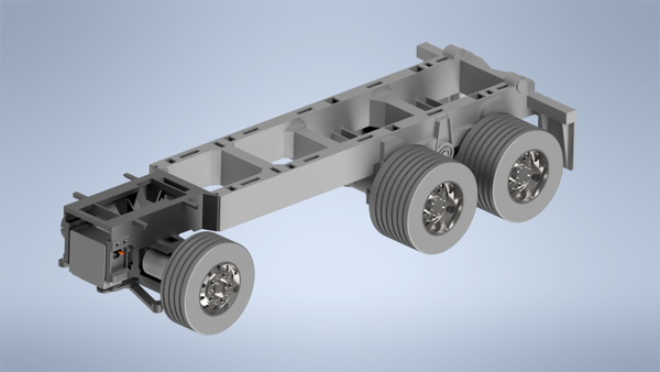 Achsen Vollantrieb Umbau Set für Bruder LKW