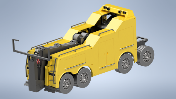 Abschlepp LKW Unterfahrlift für Arocs von Bruder