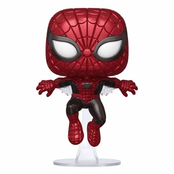 Marvel 80th POP! Marvel Vinyl Figure Spider-Man (First Appearance) (Metallic) 9 cm
