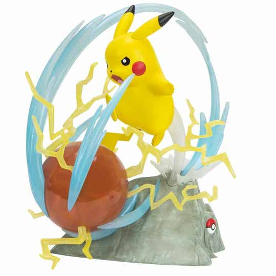 Pokémon 25th anniversary Light-Up Deluxe Statue Pikachu 33 cm
