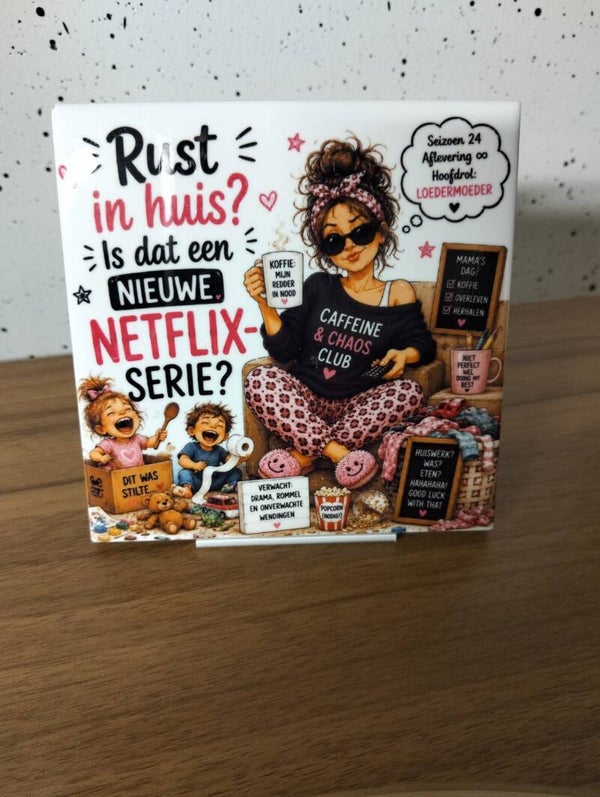 Rust in huis, is dat een netflix serie