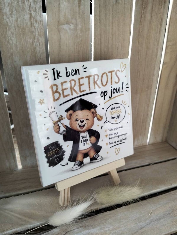 Beretrots op jou