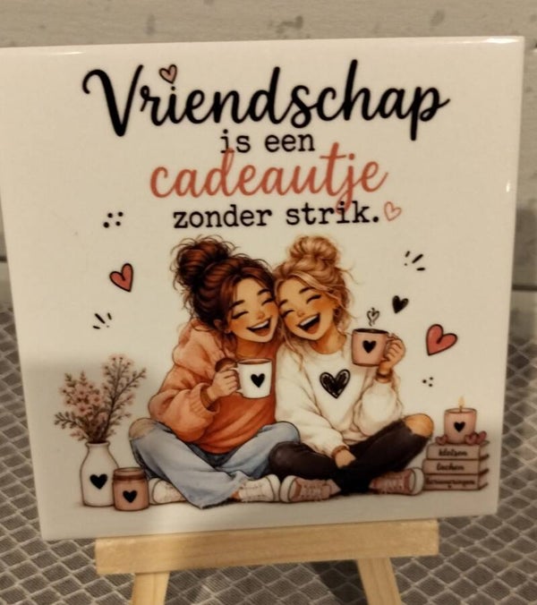 Vriendschap is een kadootje zonder strik 1