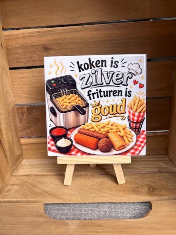 Koken is zilver, frituren is goud