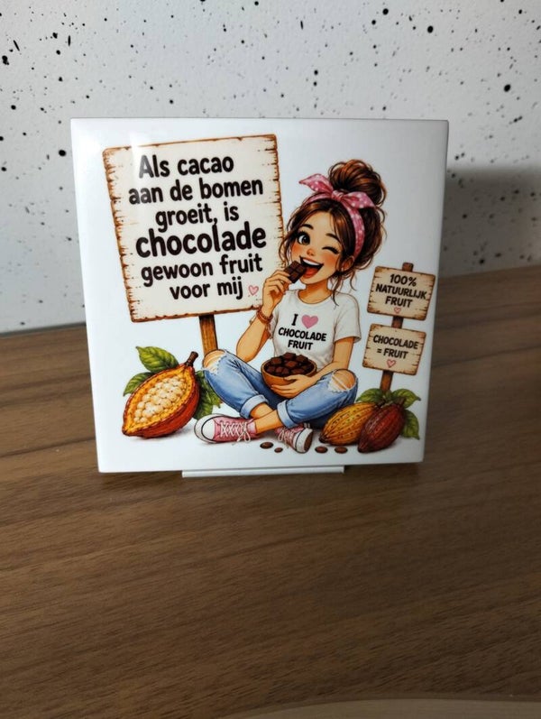 Als cacao aan de bomen groeit