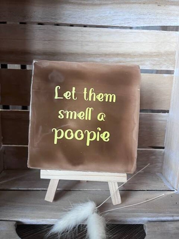 Tegel "Let them smell a poopie"