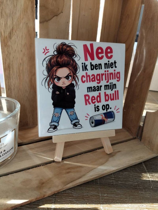 Mijn red bull is op