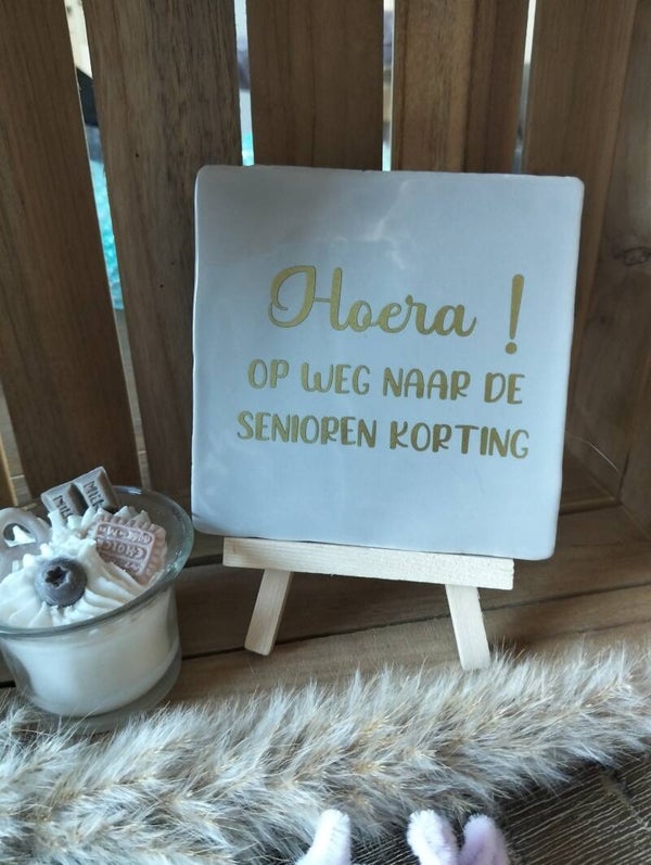 Op weg naar de senioren korting