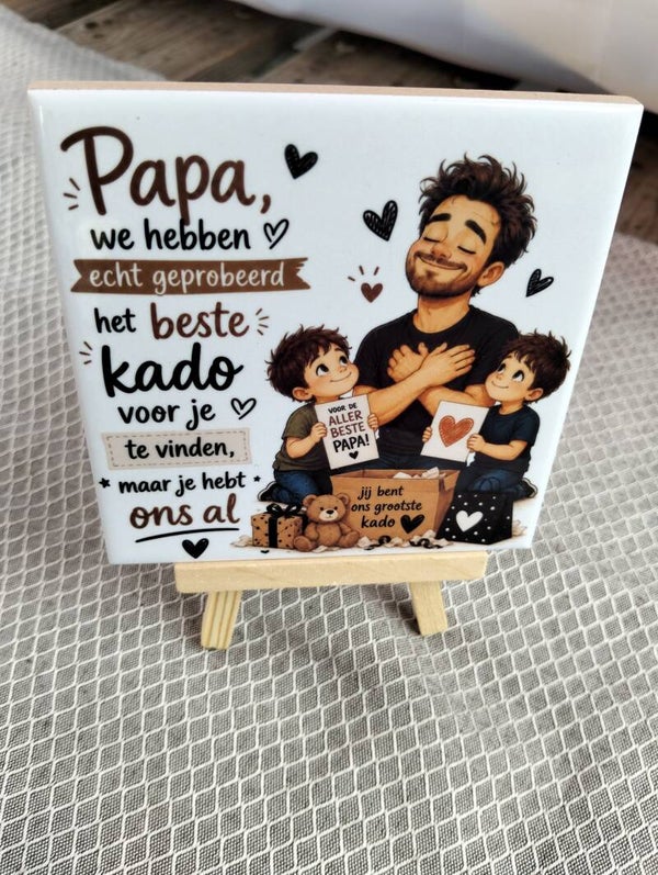 Papa, het beste kado