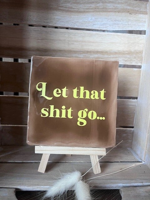 Tegel "Let that shit go"