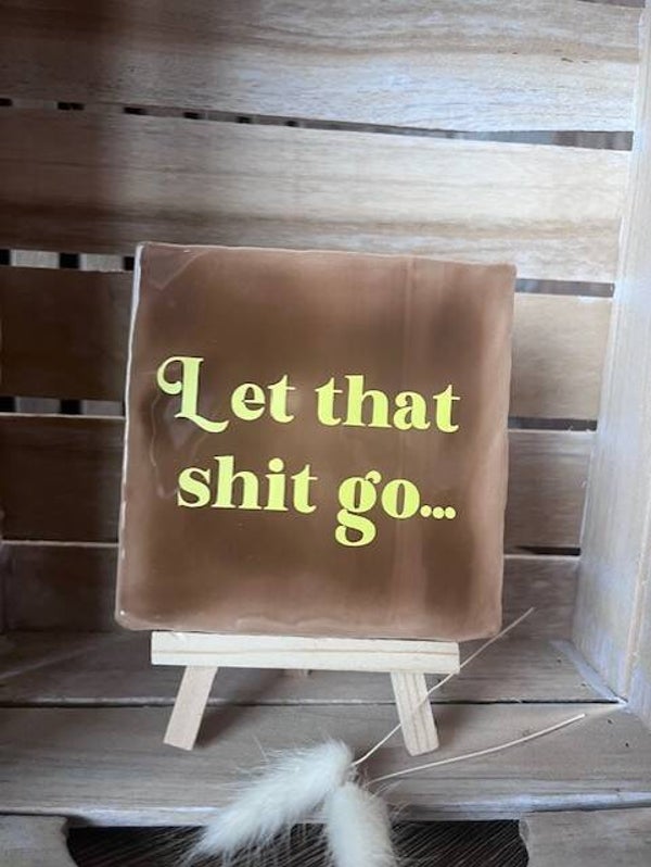 Tegel "Let that shit go"