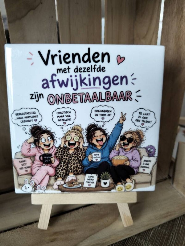 Vrienden met dezelfde afwijkingen
