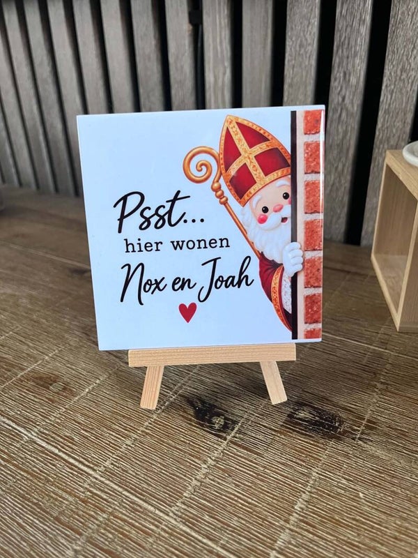 Sint, ppssstt hier wonen........