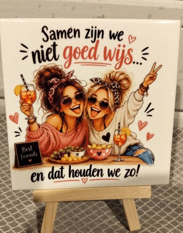 Samen zijn we niet goed wijs