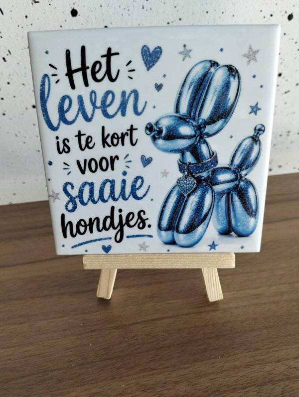 Het leven is te kort voor saaie hondjes