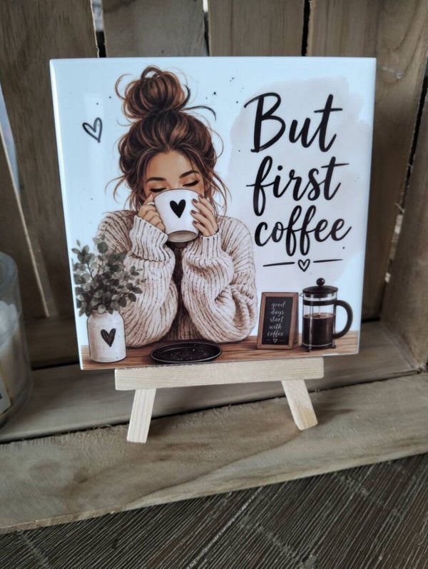 But first koffie