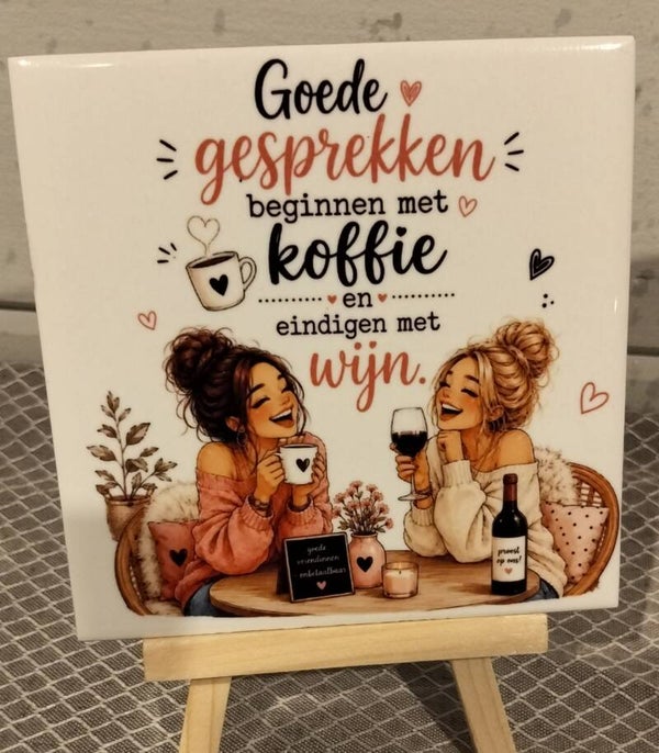 Goede gesprekken beginnen met koffie