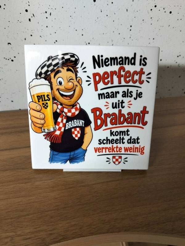 Niemand is perfect brabant man
