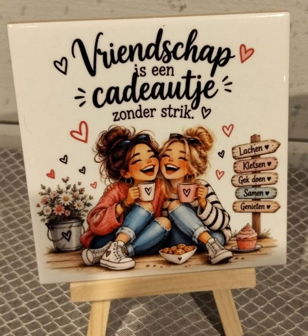 Vriendschap is een kadootje zonder strik 2