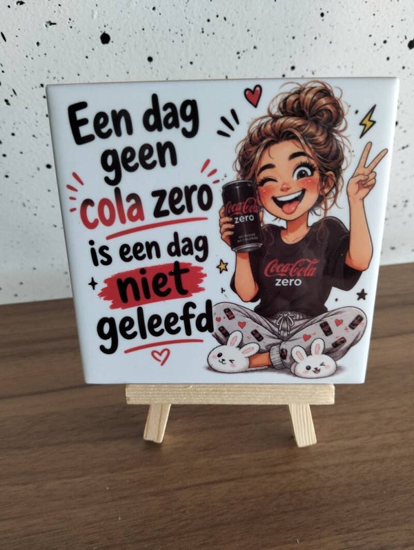 Een dag geen cola zero