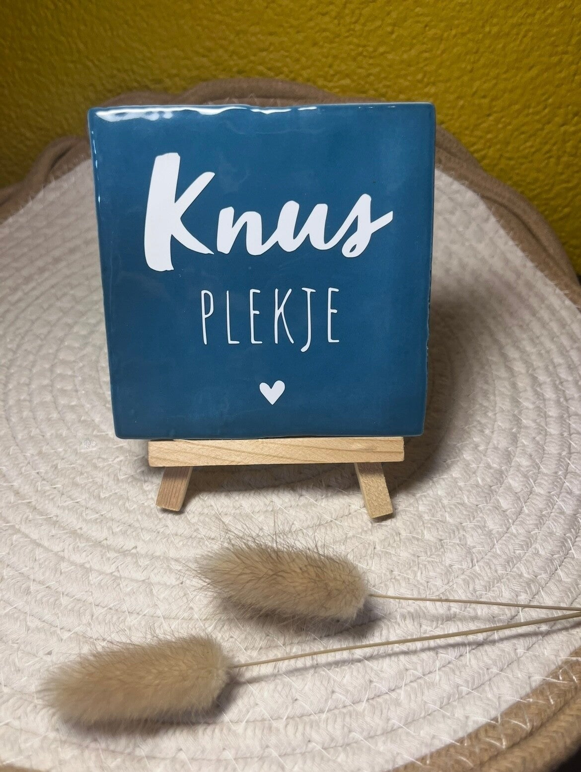 Tegeltje “knus plekje”
