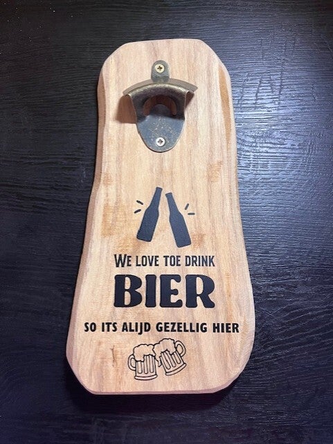 We love toe drink bier...