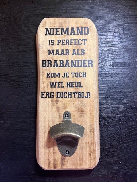 Niemand is perfect...