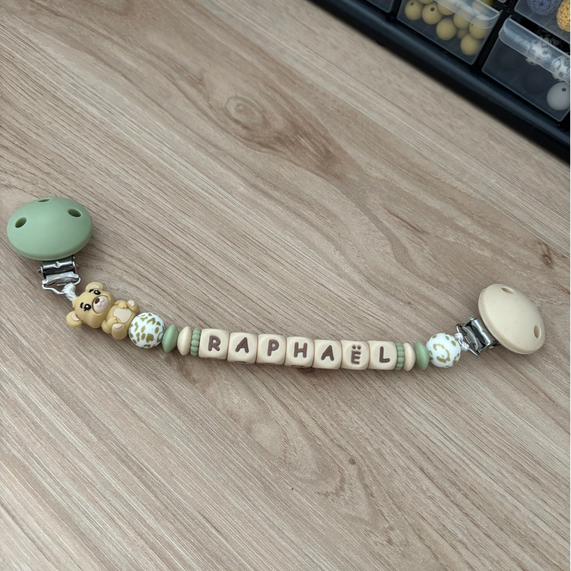 Attache-doudou prénom & fantaisie