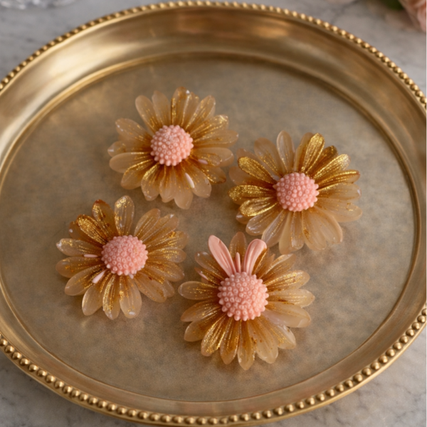 GOLDEN BLUE MARGUERITE X4