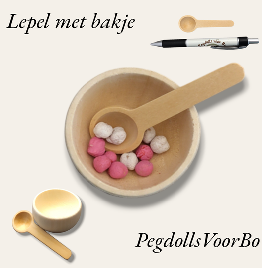 Bakje met lepel