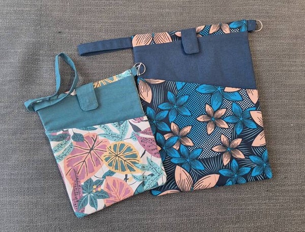 Pochette Lichen, la pochette à livre ou carnet format A5