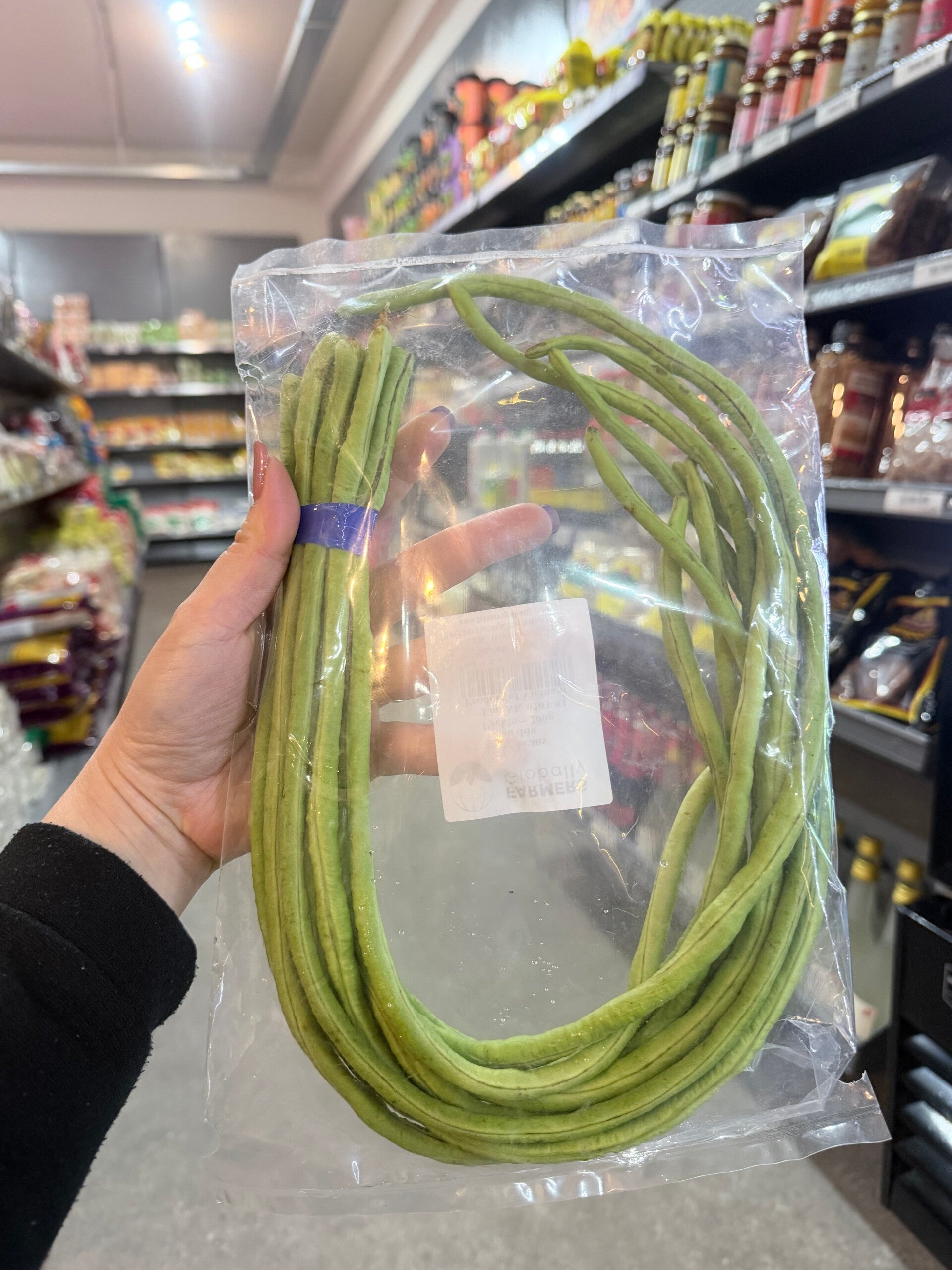ถั้วฝักยาว long beans Koudseband 100g