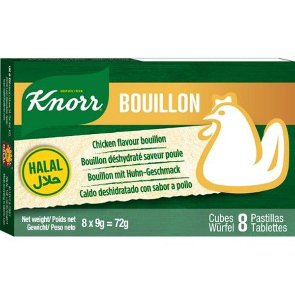 KNORR  Bouillon Cubes Chicken 72 G